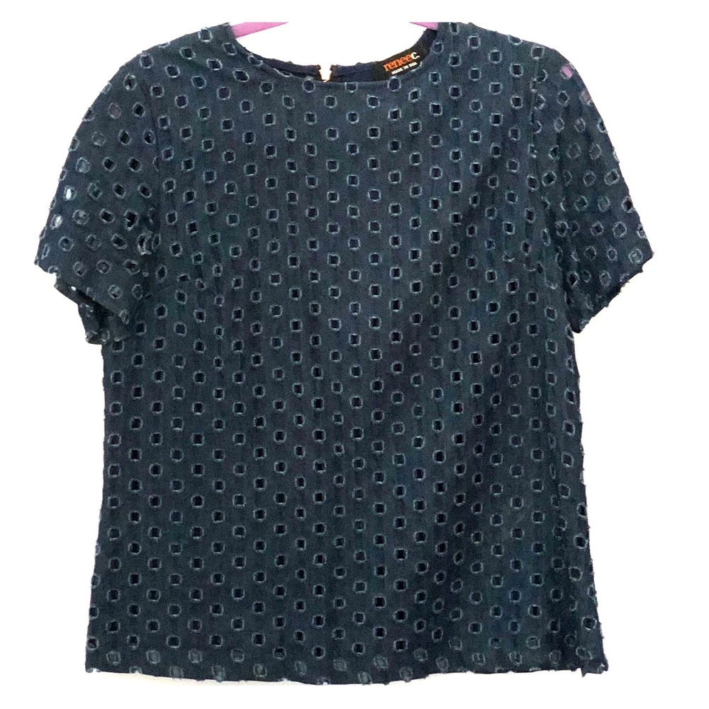 Renee C-Short Sleeve Blouse